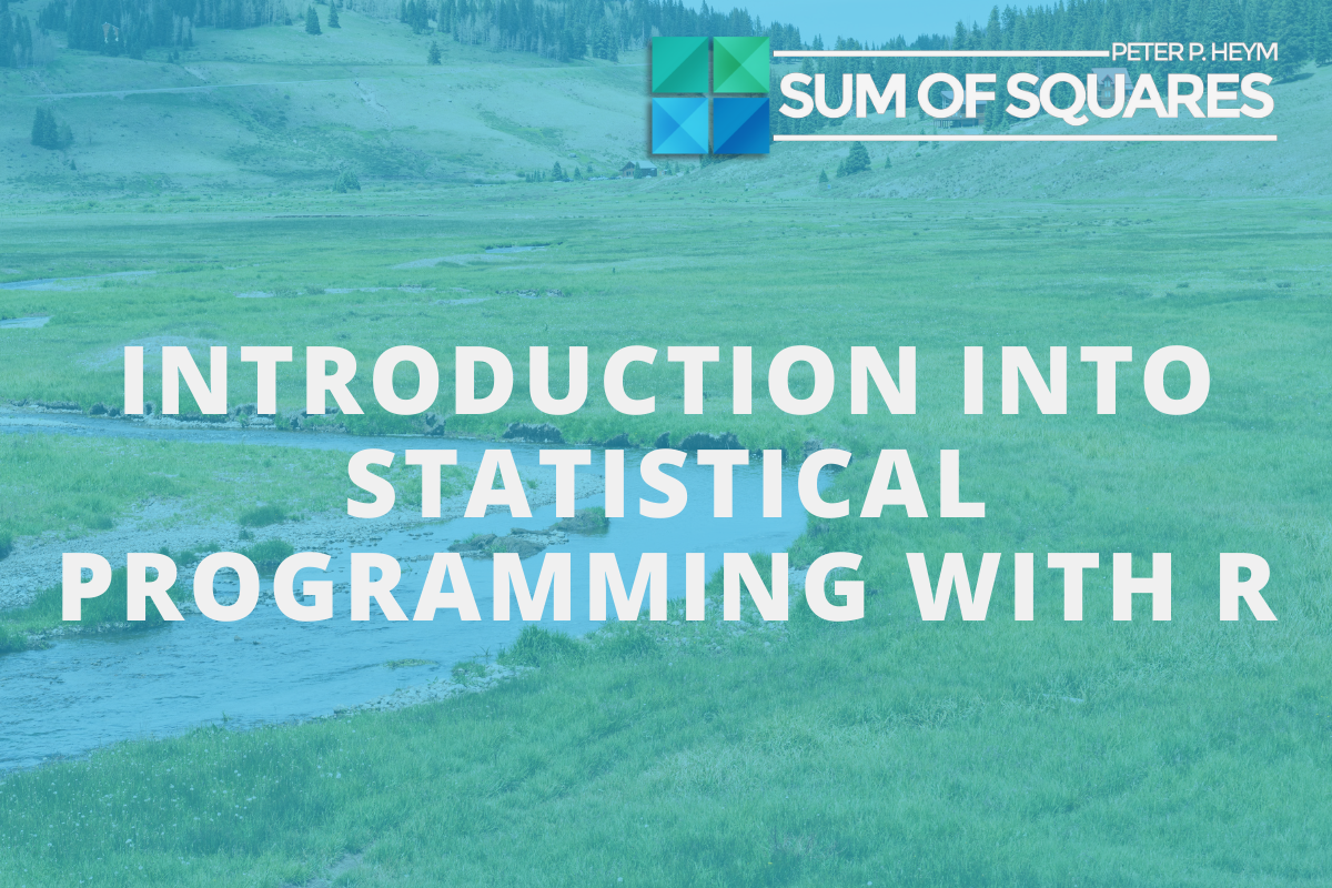 Statistical Programming